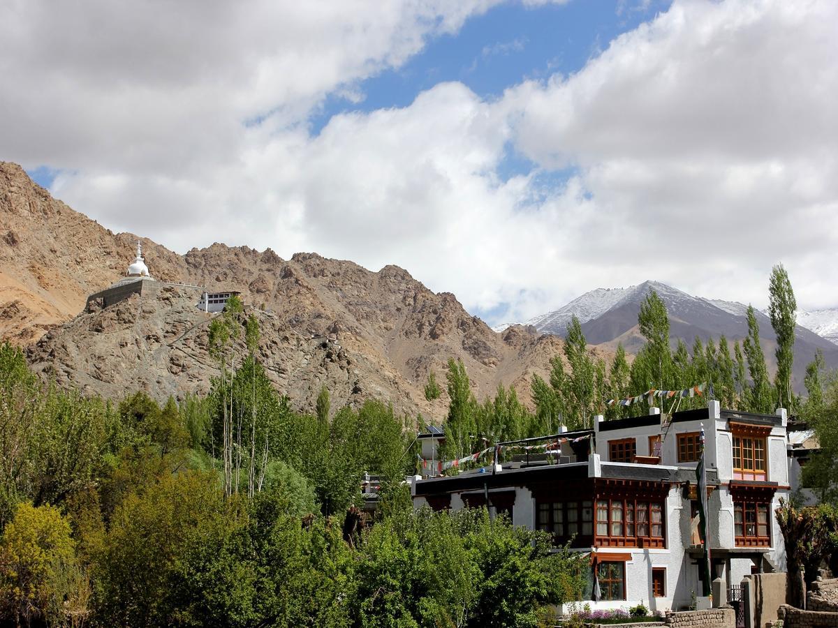 Hotel Mahay Palace Leh Buitenkant foto